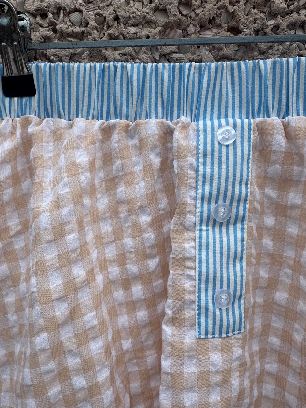Tatum Gingham Bubble Skort by Wenrine - Picture 3 of 7